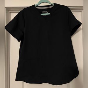 Fabletics scrub top, Black XL women’s